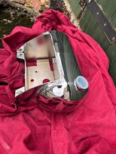 Round / Barrel Chrome Oil Tank